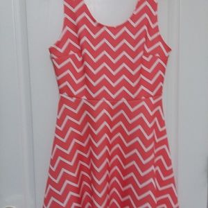 Coral summer fun dress lg